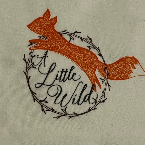 NWOT Infant 0-6 months (3) Piece Fox Gender Neutral Sleep Gown Set - Picture 10 of 12